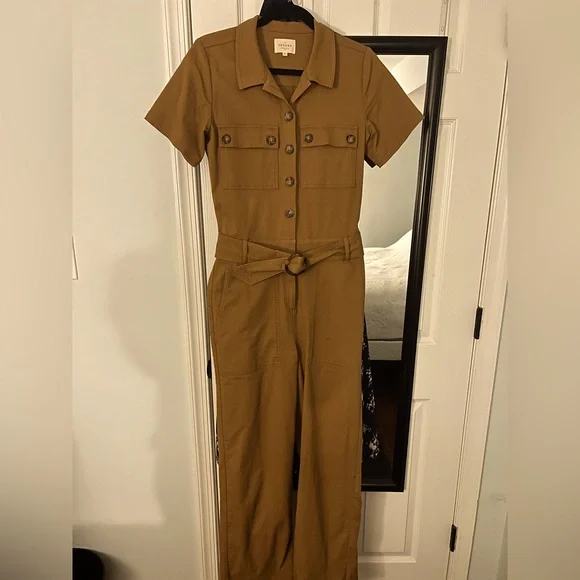 Sézane Manhattan Jumpsuit, size 6 (38) - Picture 1 of 4